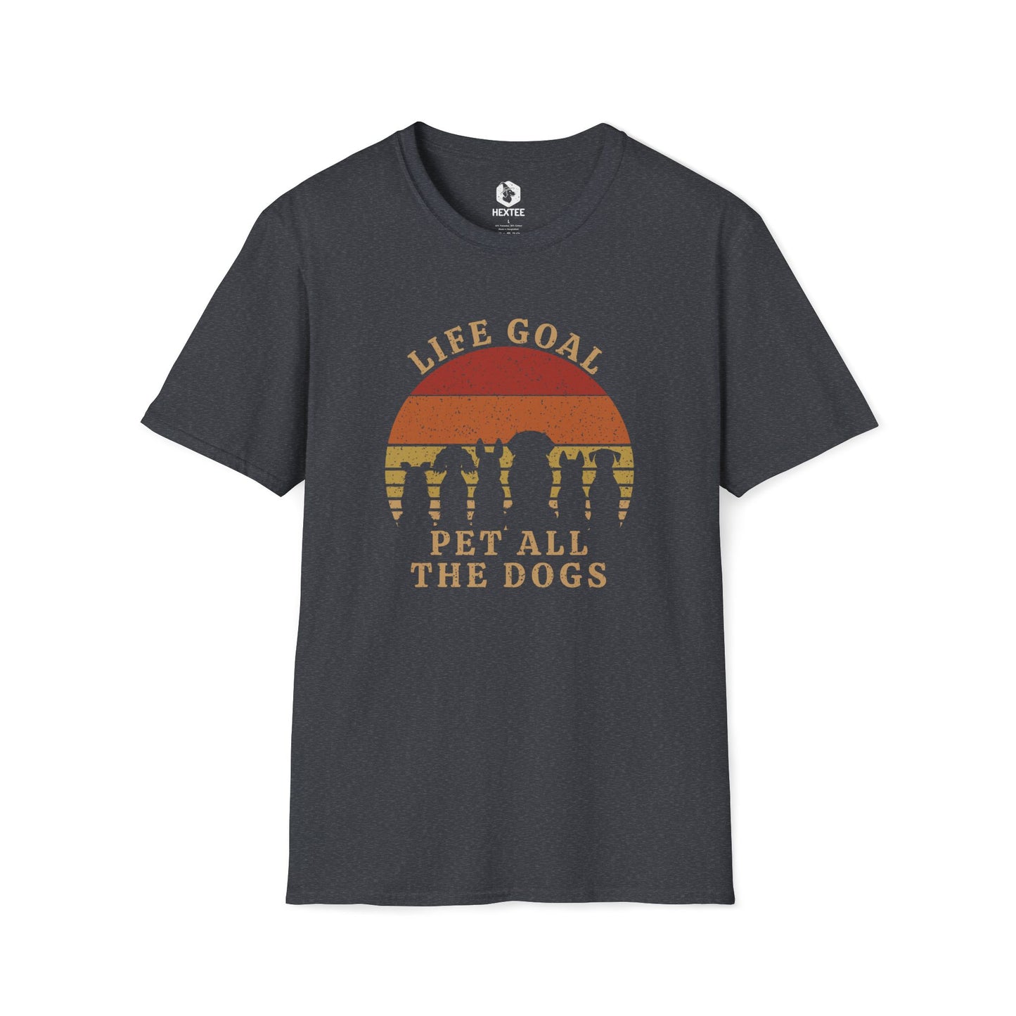 Life Goal Pet All The Dogs T-shirt