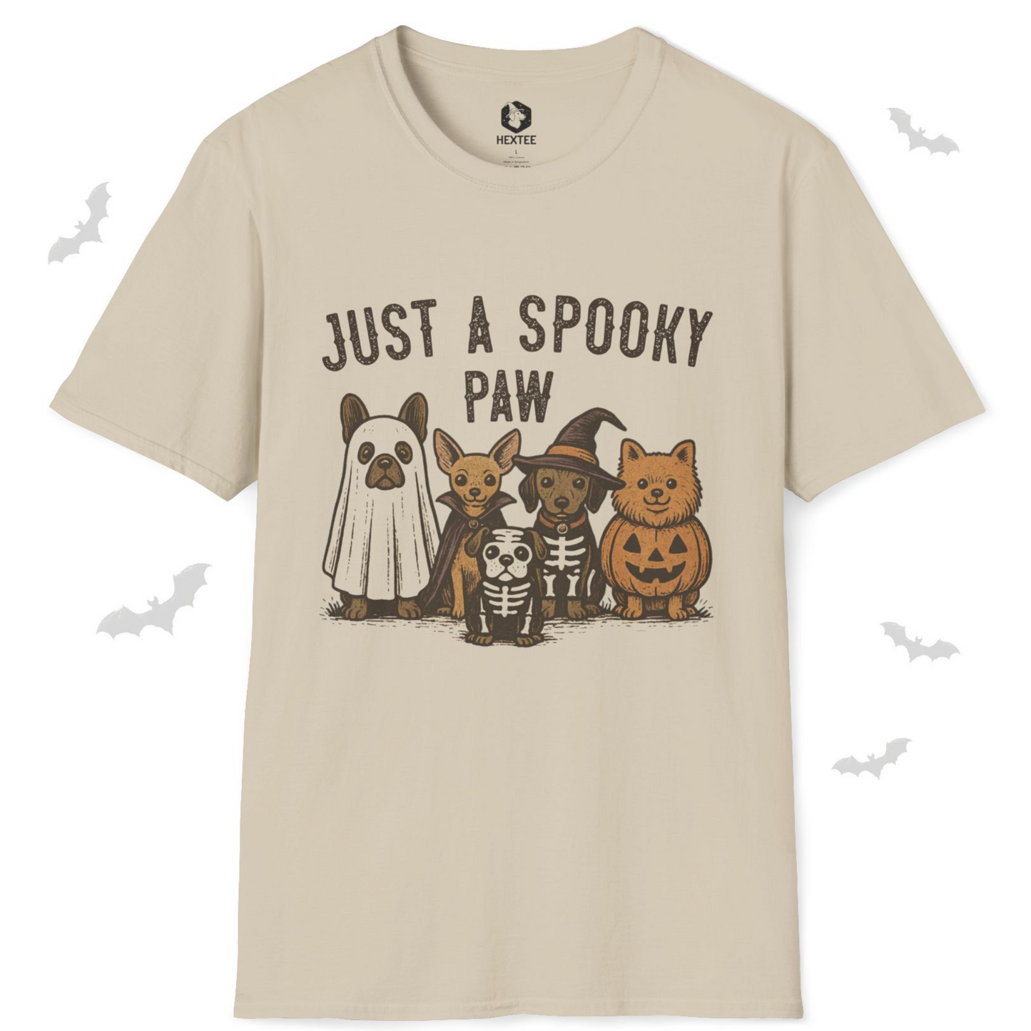 Just A Spooky Paw T-shirt