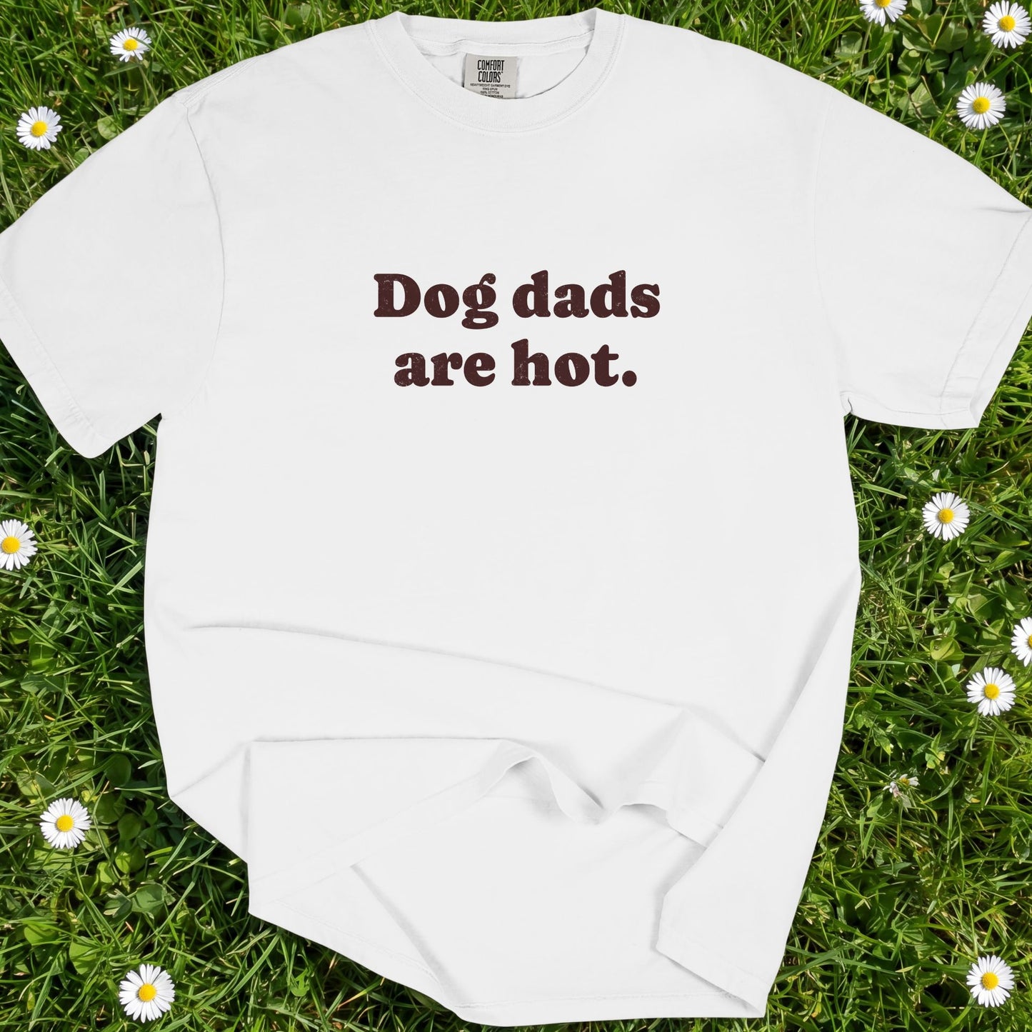 Dog dads are hot - Comfort Colors Premium Tee