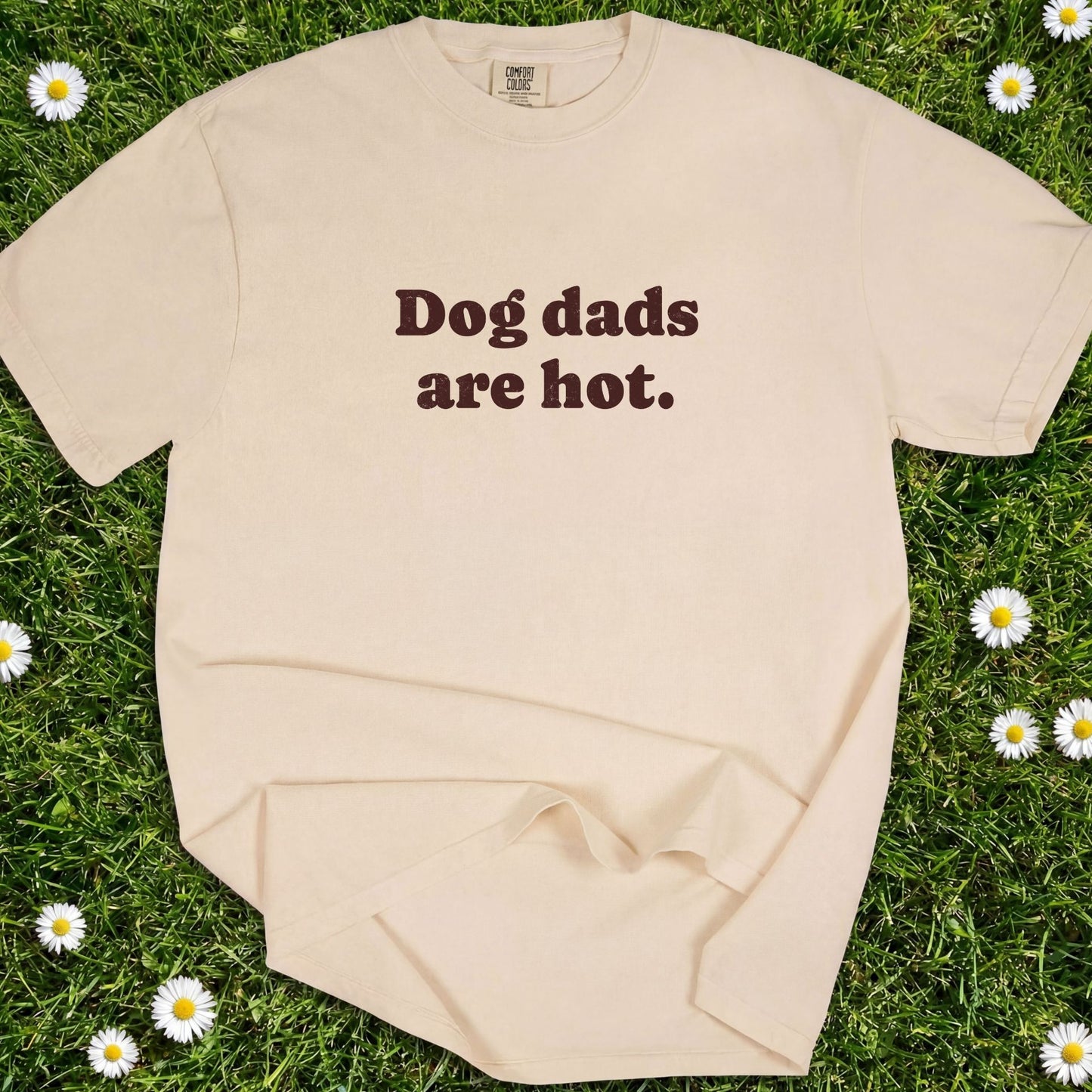 Dog dads are hot - Comfort Colors Premium Tee