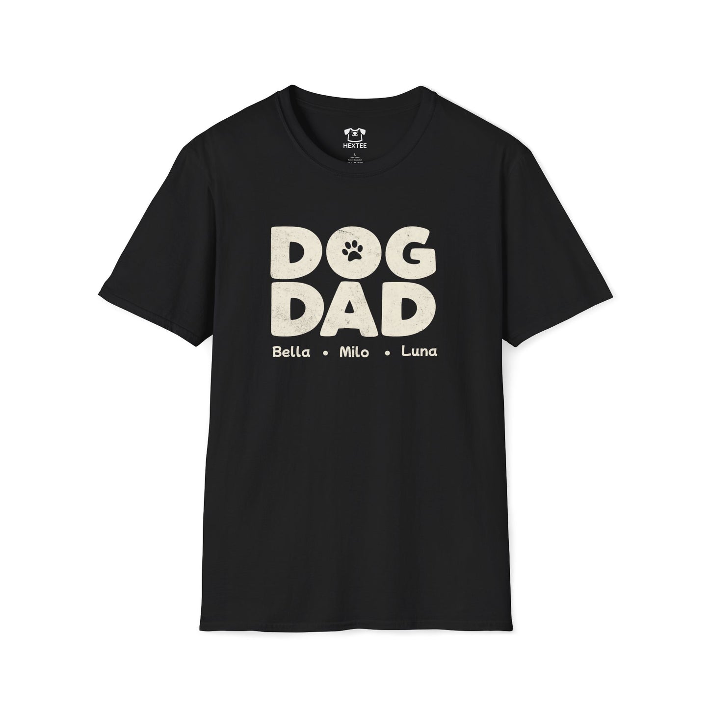 Dog Dad Personalized T-Shirt