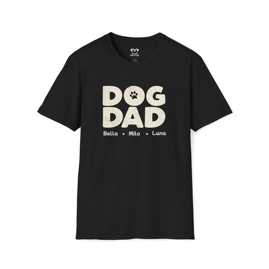 Dog Dad Personalized T-Shirt