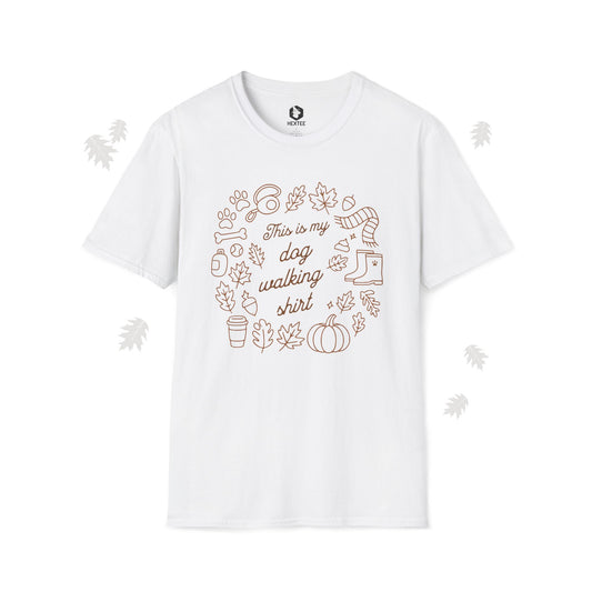 This Is My Dog Walking T-Shirt