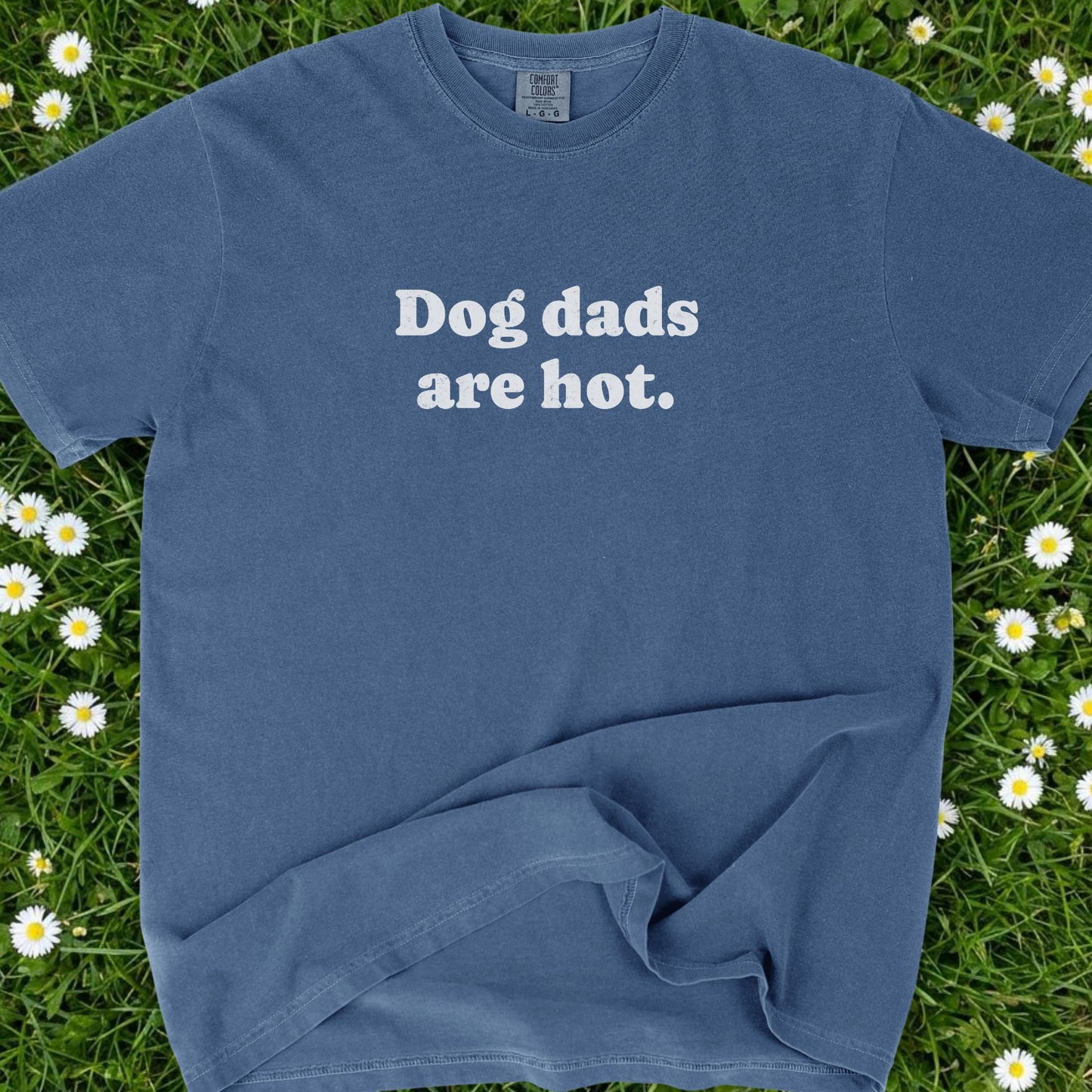 Dog dads are hot - Comfort Colors Premium Tee