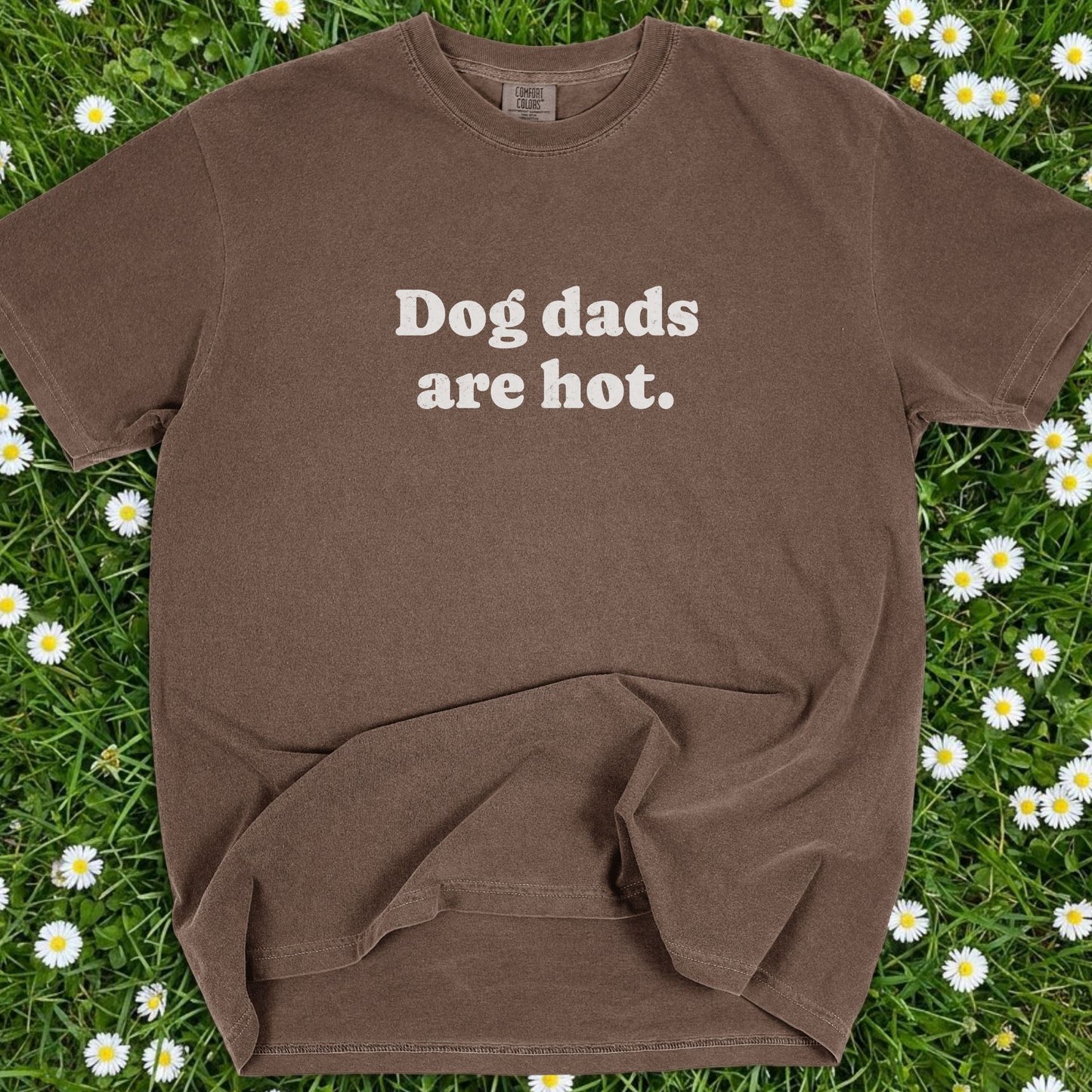 Dog dads are hot - Comfort Colors Premium Tee