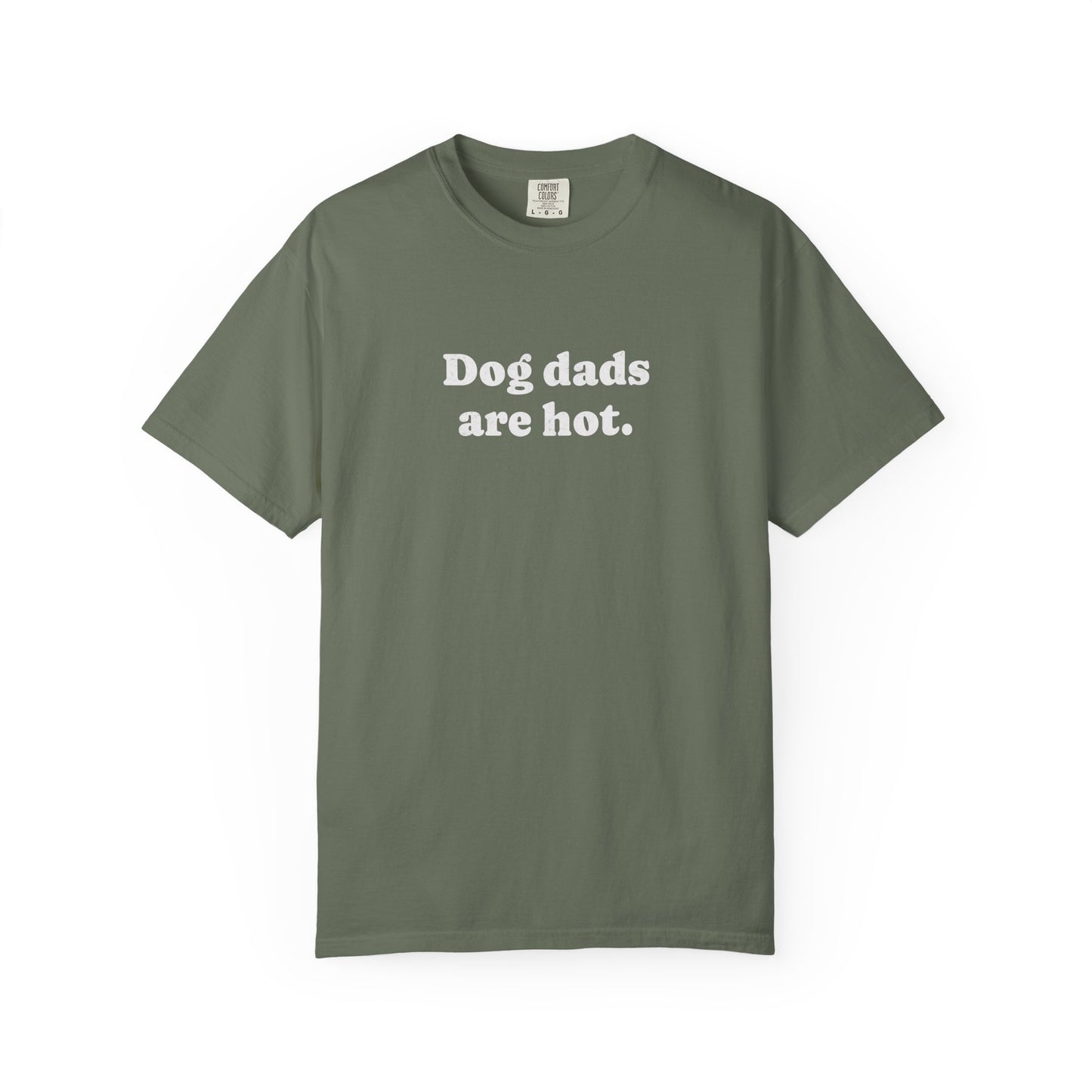 Dog dads are hot - Comfort Colors Premium Tee