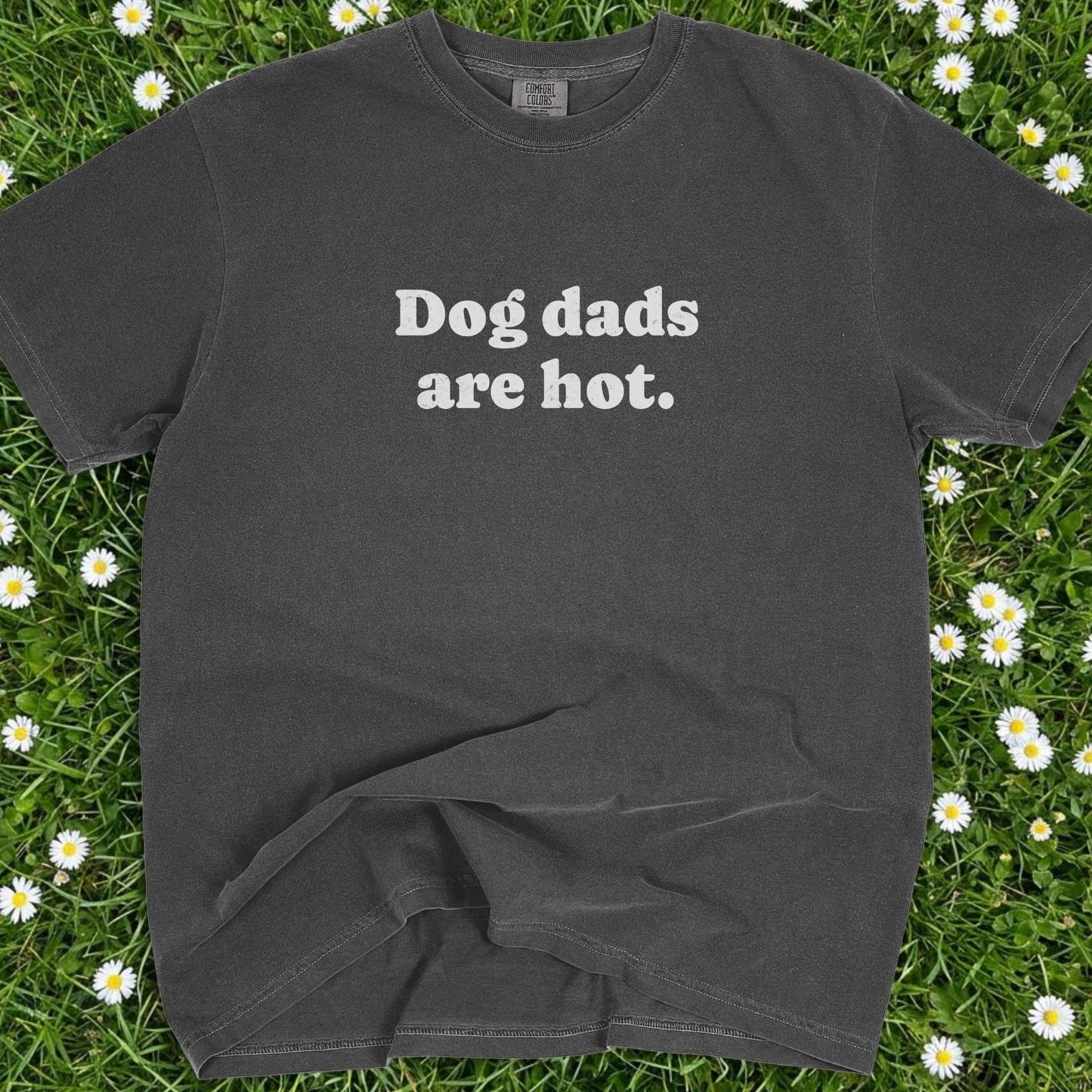 Dog dads are hot - Comfort Colors Premium Tee