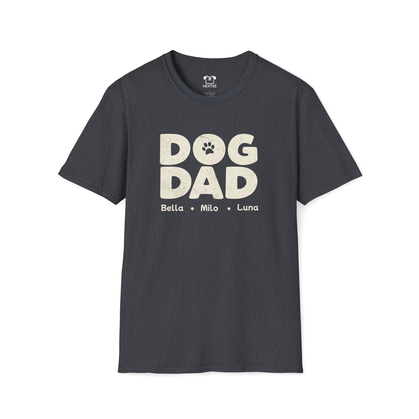 Dog Dad Personalized T-Shirt
