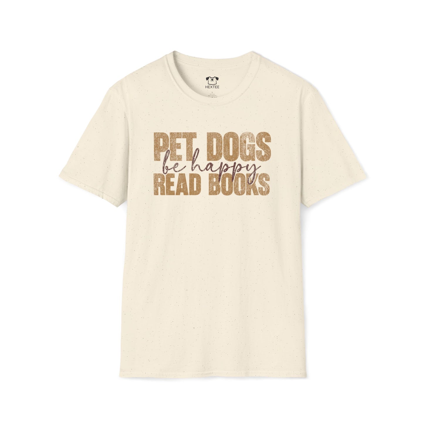 Pet Dogs Read Books Be Happy