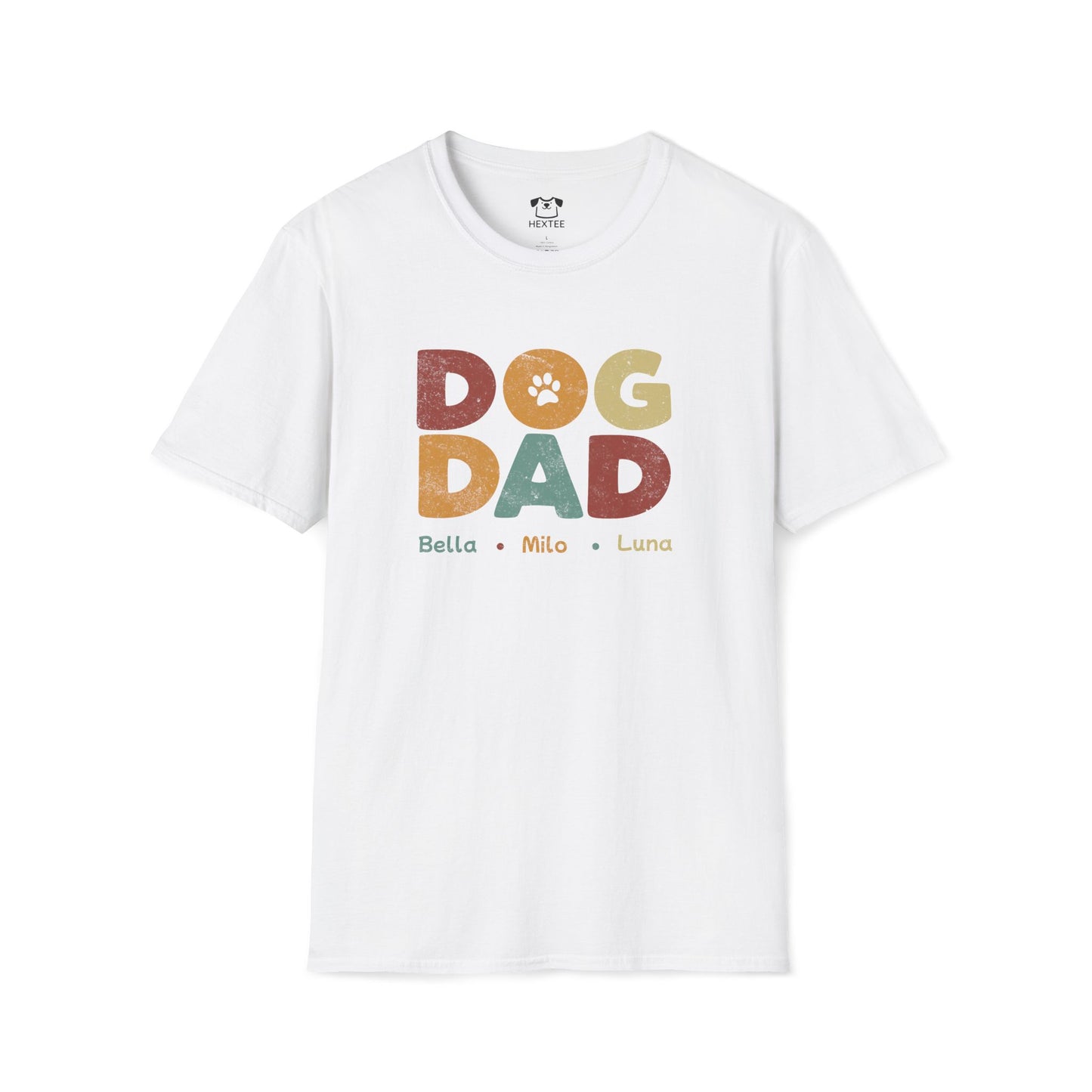 Dog Dad Personalized T-Shirt