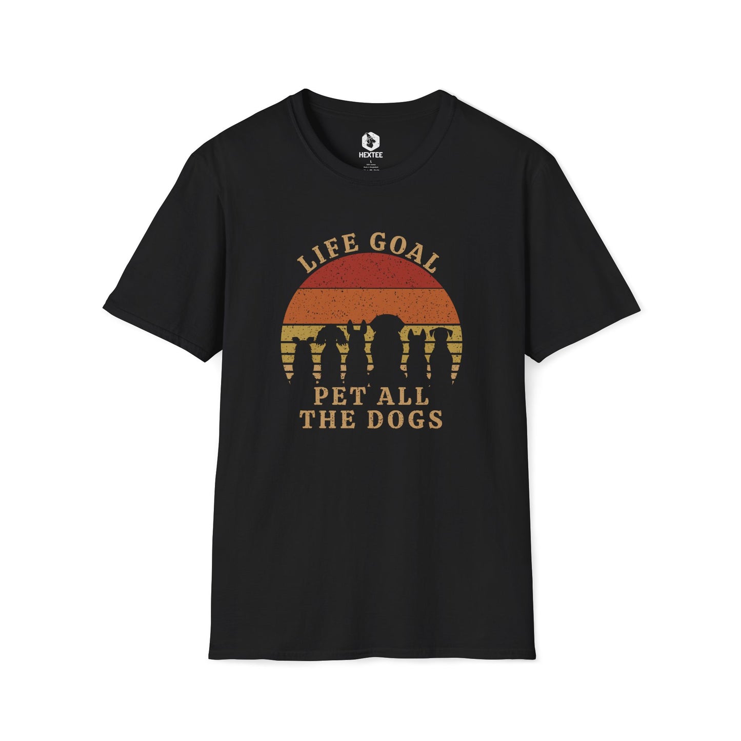 Life Goal Pet All The Dogs T-shirt