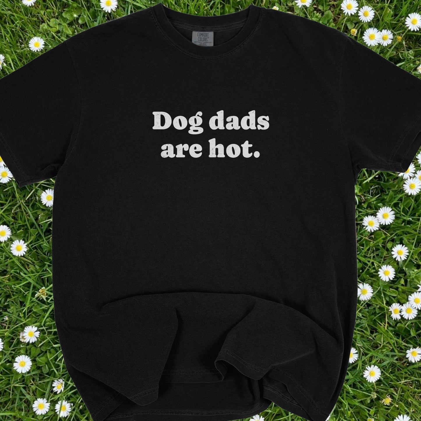 Dog dads are hot - Comfort Colors Premium Tee