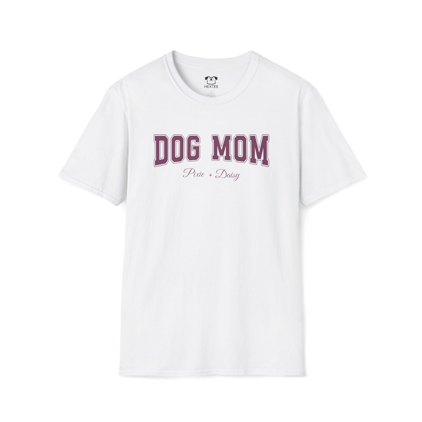 Dog Mom Personalized T-Shirt