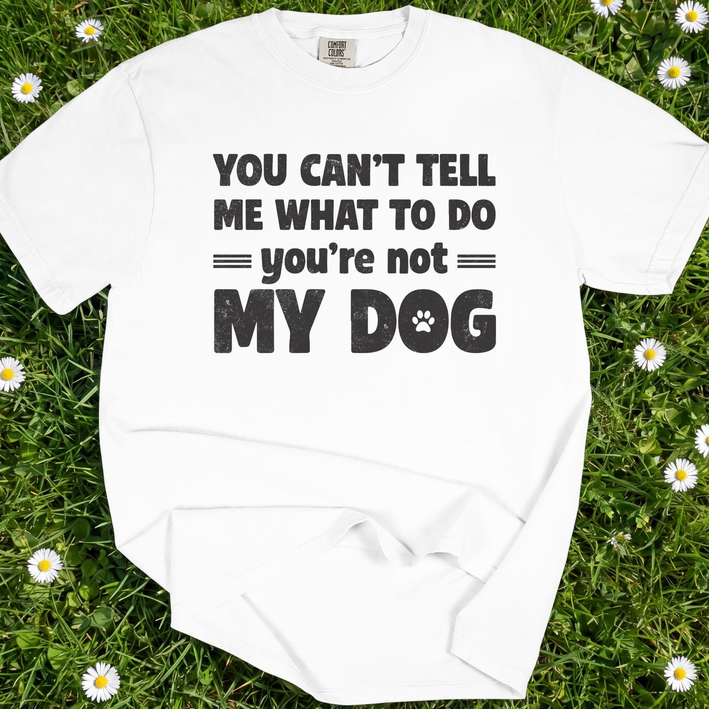 You Can't Tell Me What To Do - Comfort Colors Premium Tee