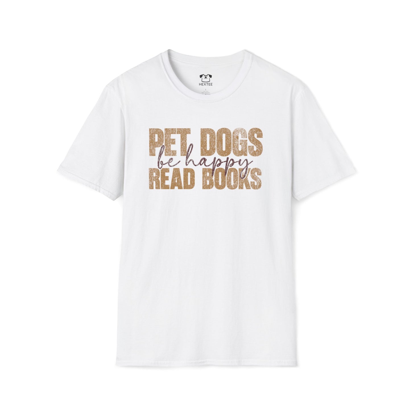 Pet Dogs Read Books Be Happy