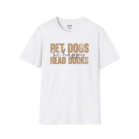 Pet Dogs Read Books Be Happy
