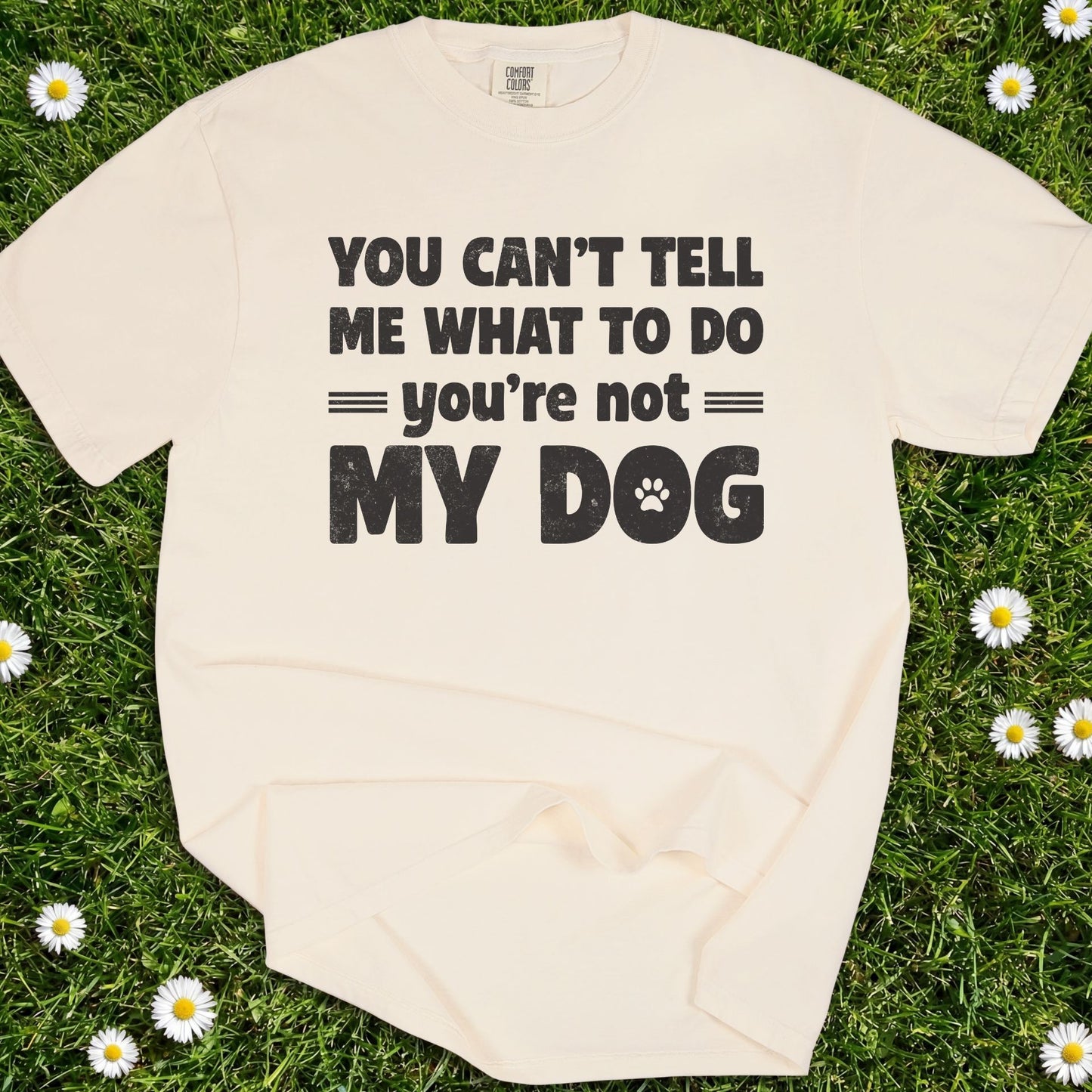 You Can't Tell Me What To Do - Comfort Colors Premium Tee