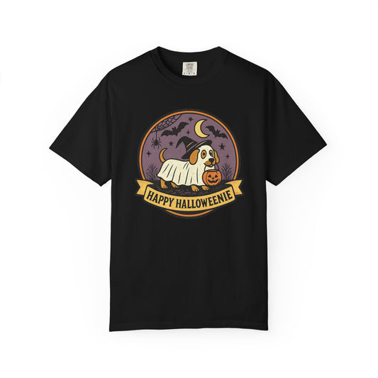 Happy Halloweenie - Comfort Colors Premium Tee