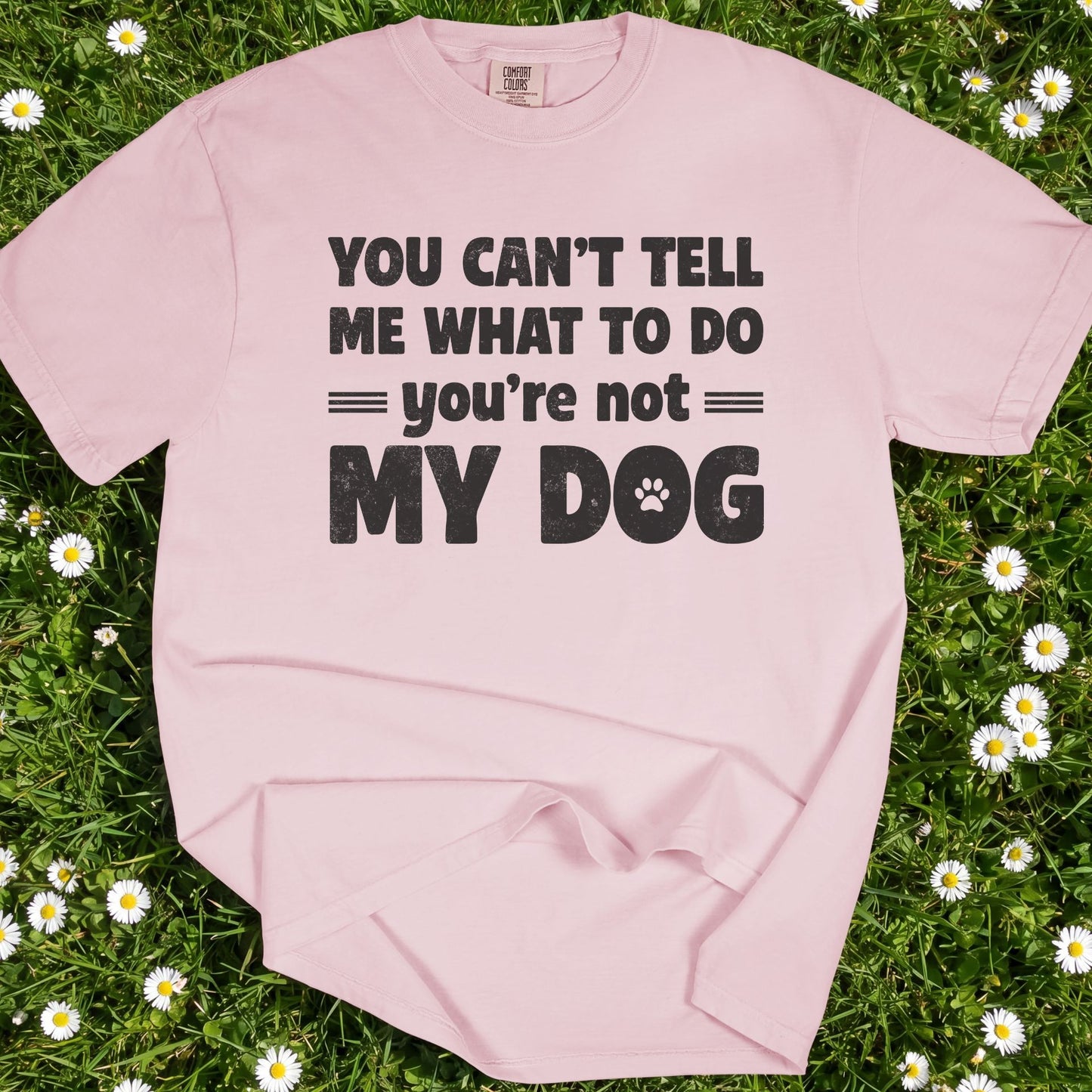 You Can't Tell Me What To Do - Comfort Colors Premium Tee