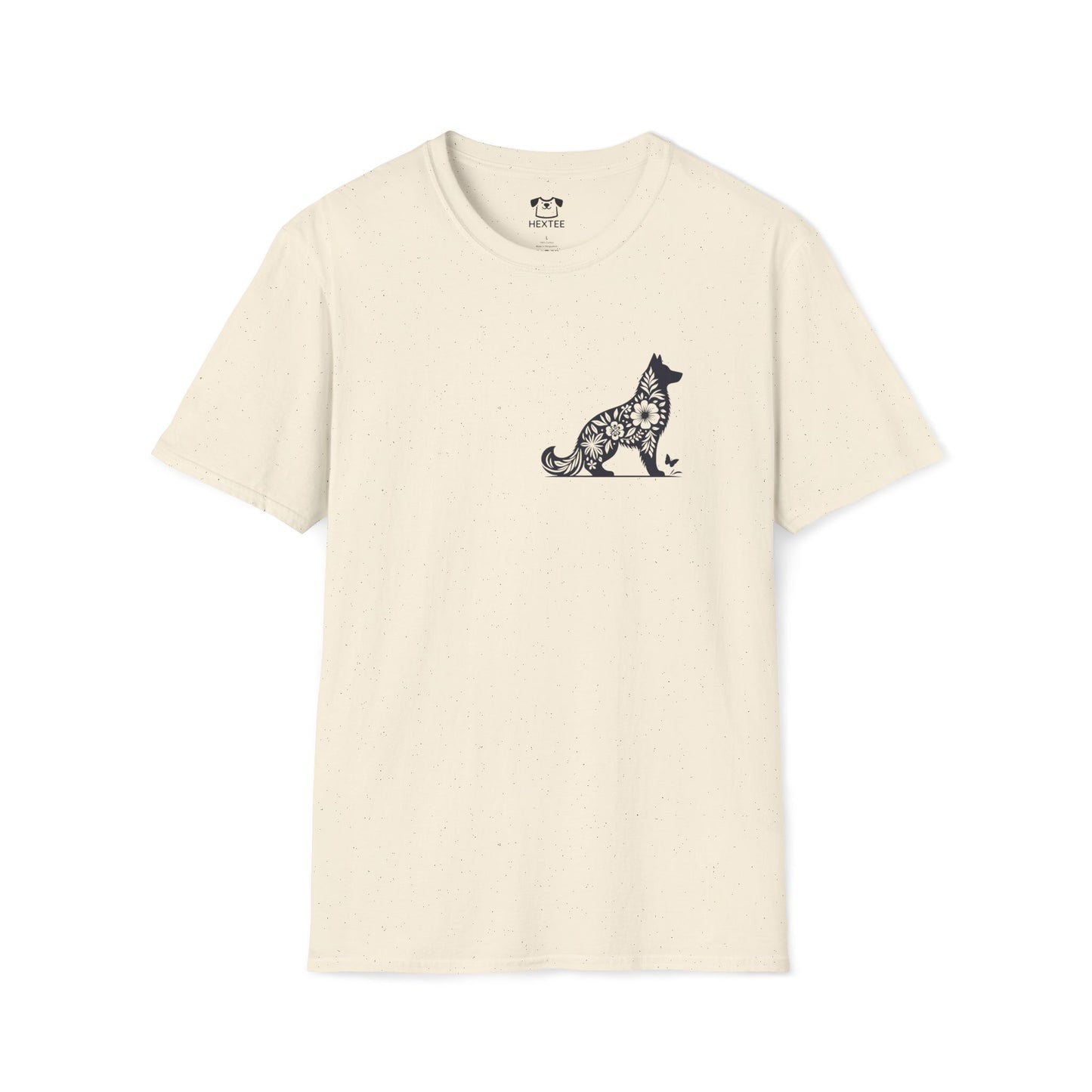 Floral German Shepherd