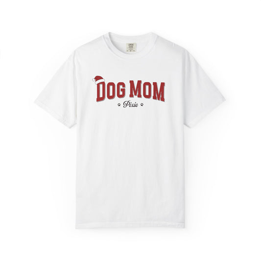 Dog Mom Christmas - Comfort Colors Premium Tee