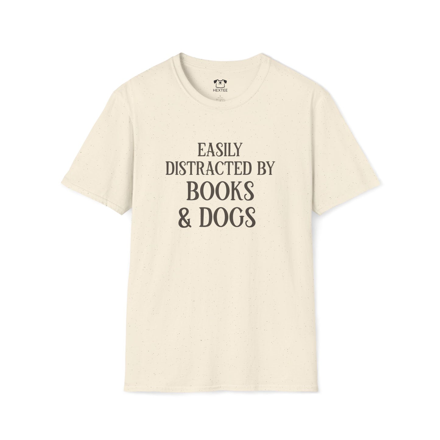 Easily Distracted By Books And Dogs