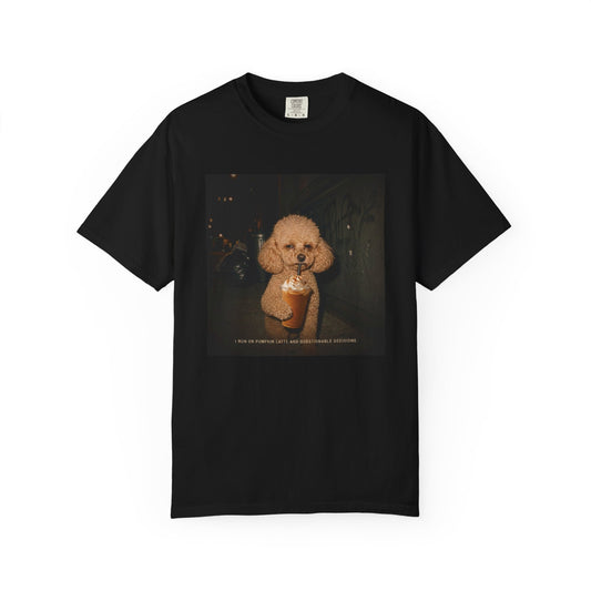 Toy Poodle Fall - Comfort Colors Premium Tee