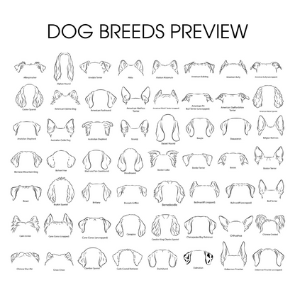 Dog Ears Personalized T-Shirt