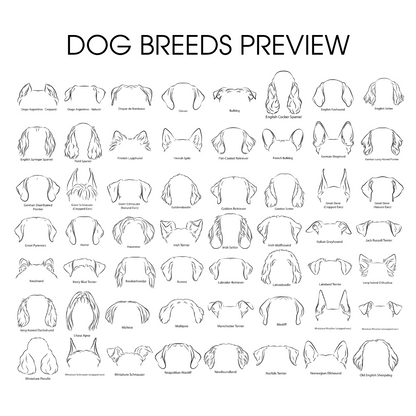 Dog Ears Personalized T-Shirt