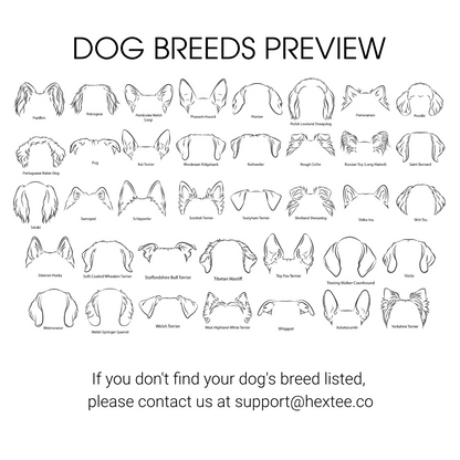 Dog Ears Personalized T-Shirt