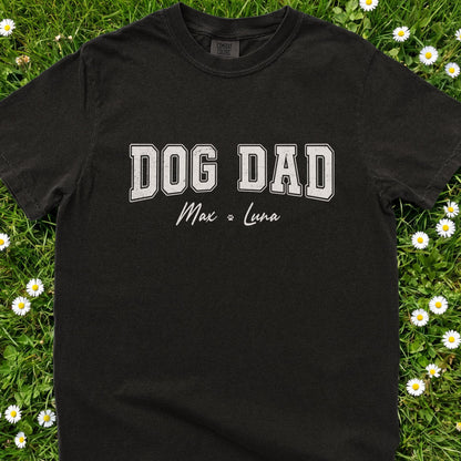 Dog Dad Personalized - Comfort Colors Premium Tee