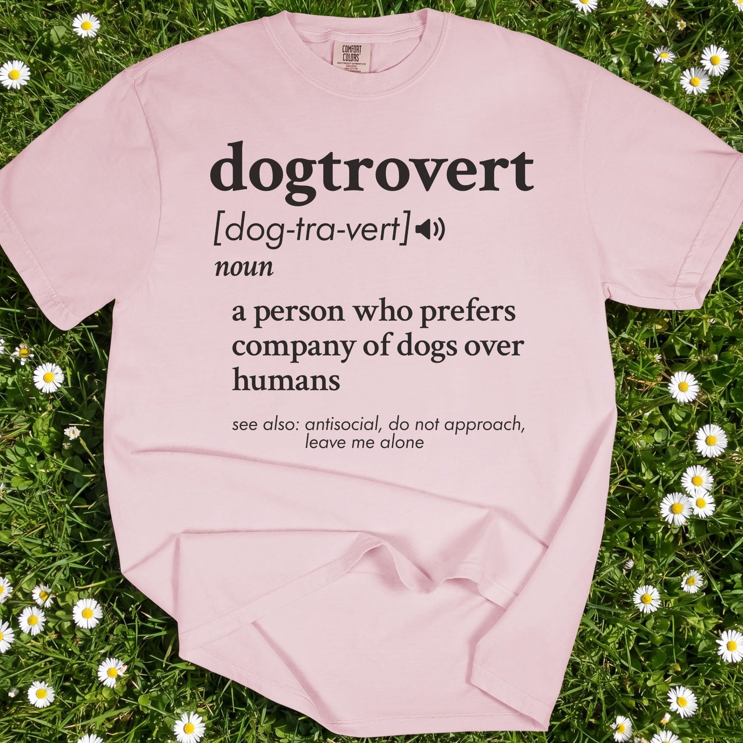 Dogtrovert - Comfort Colors Premium Tee