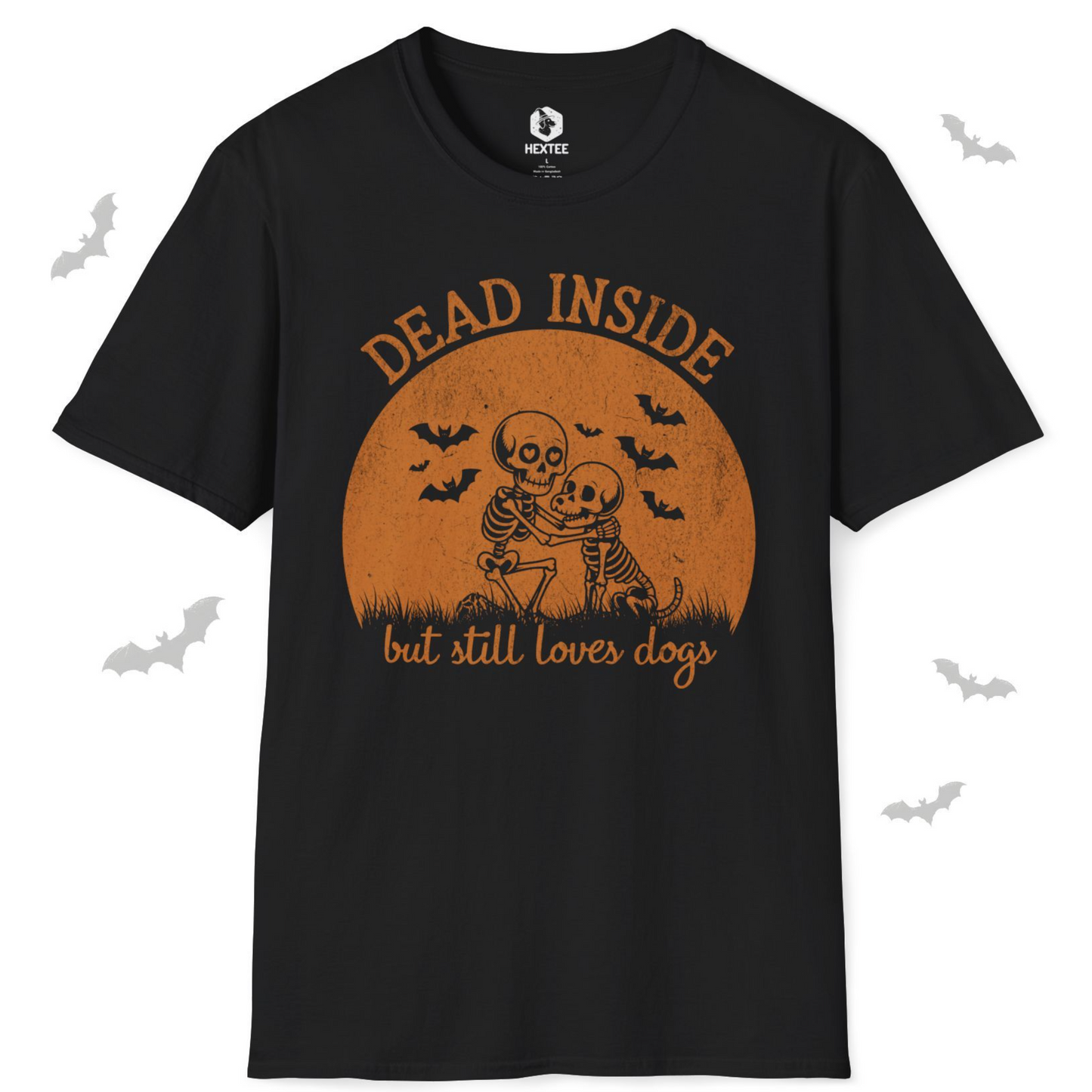 Dead Inside But Still Loves Dogs T-Shirt