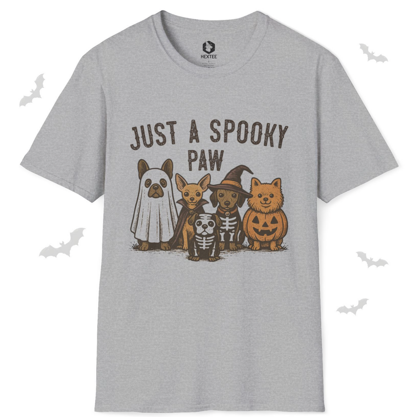 Just A Spooky Paw T-shirt