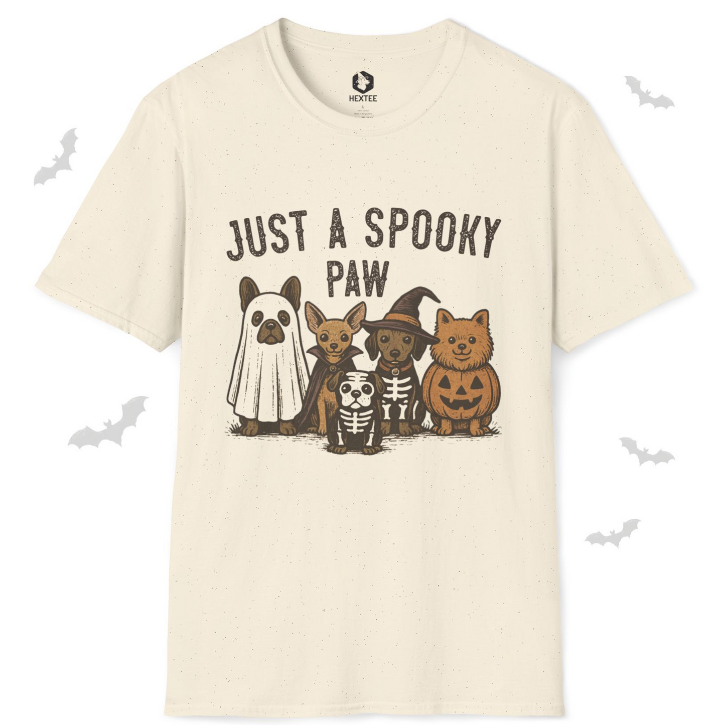 Just A Spooky Paw T-shirt