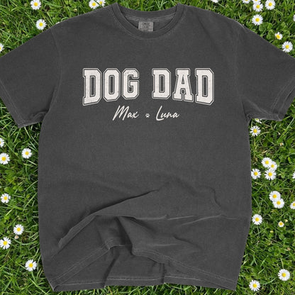 Dog Dad Personalized - Comfort Colors Premium Tee
